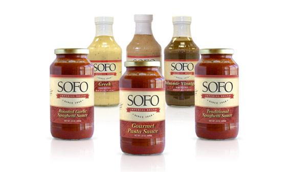 Variety of Sofo's brand dressings and sauces - order and ship them to your door