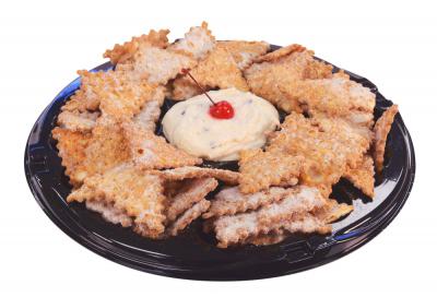 Cannoli Chip Tray